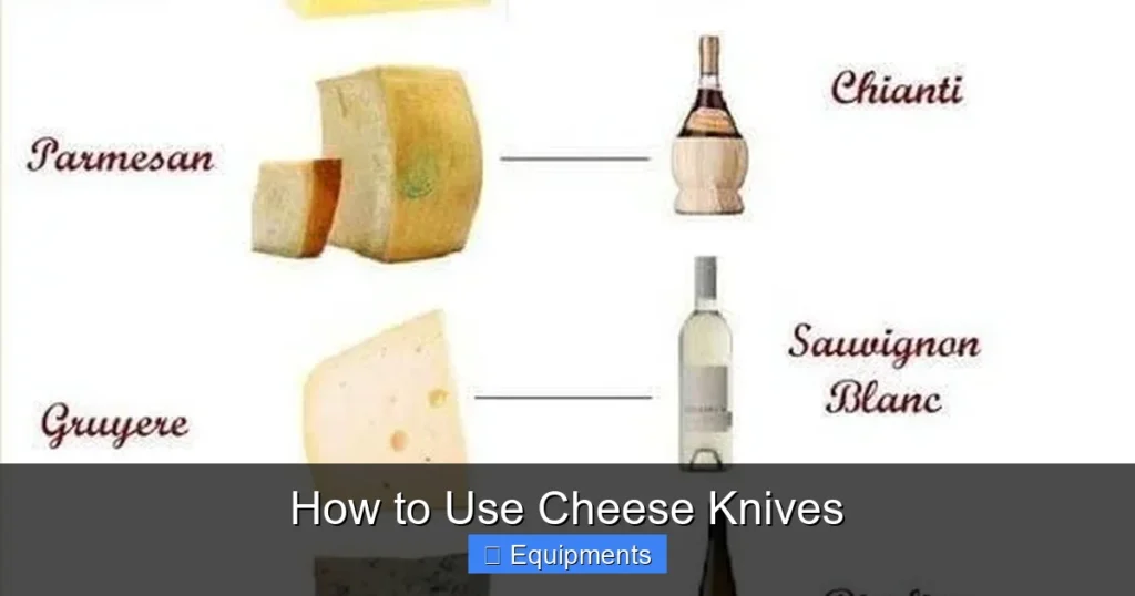 How to Use Cheese Knives