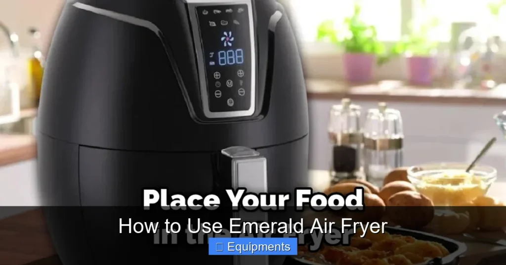 How to Use Emerald Air Fryer