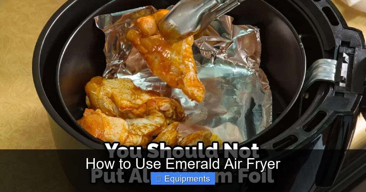 How to Use Emerald Air Fryer