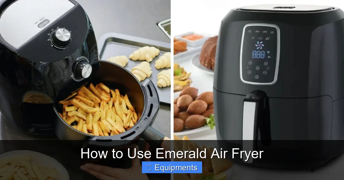 How to Use Emerald Air Fryer