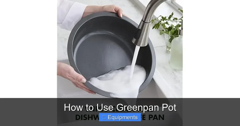 How to Use Greenpan Pot
