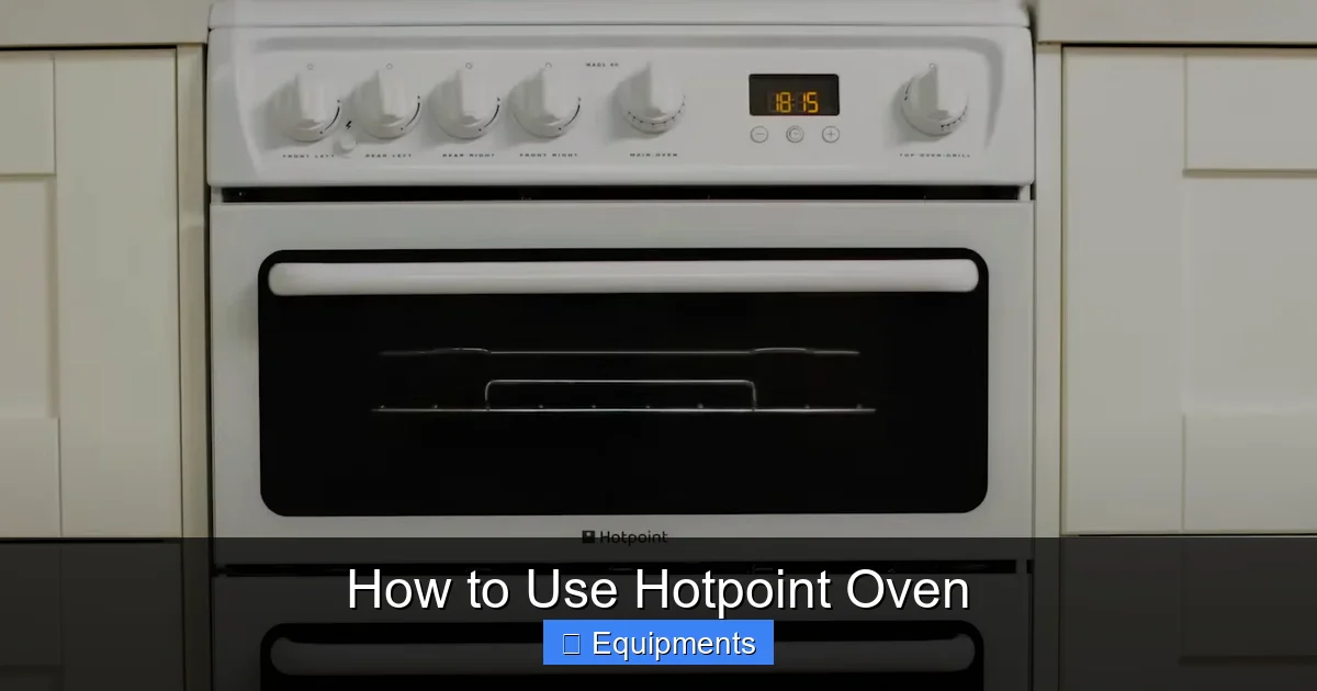 How to Use Hotpoint Oven