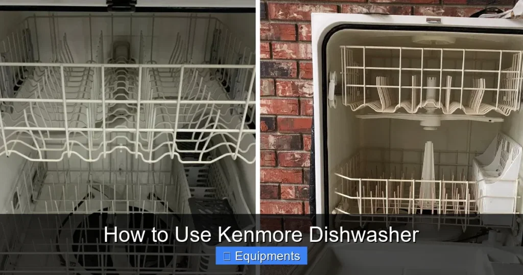 How to Use Kenmore Dishwasher