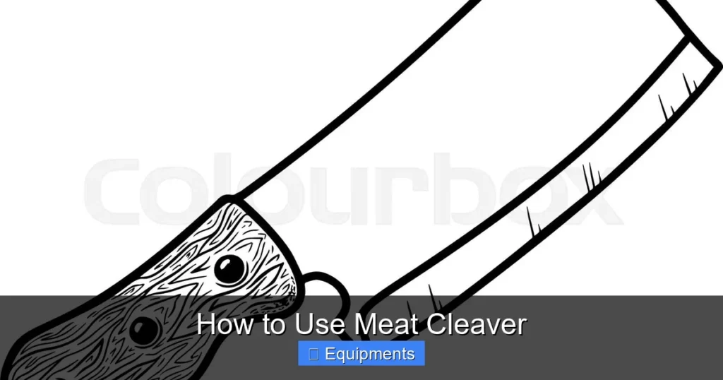 How to Use Meat Cleaver