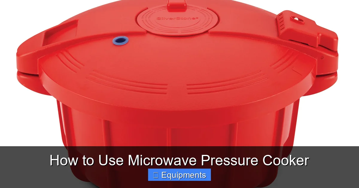 How to Use Microwave Pressure Cooker