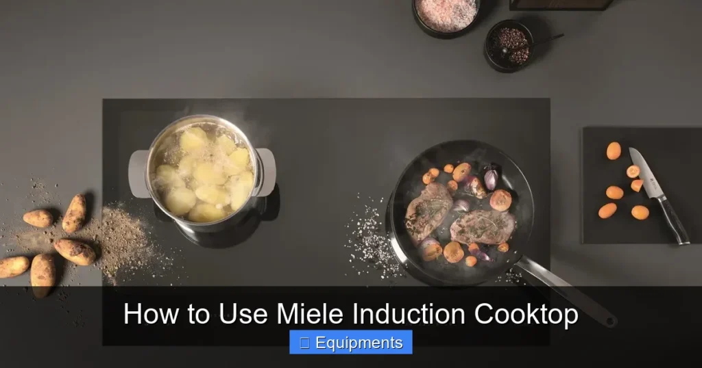 How to Use Miele Induction Cooktop