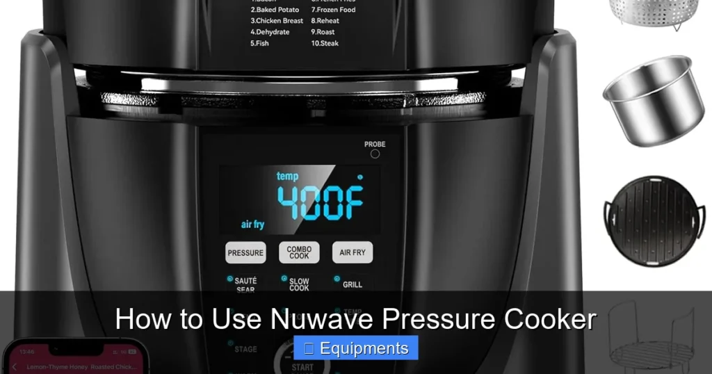 How to Use Nuwave Pressure Cooker