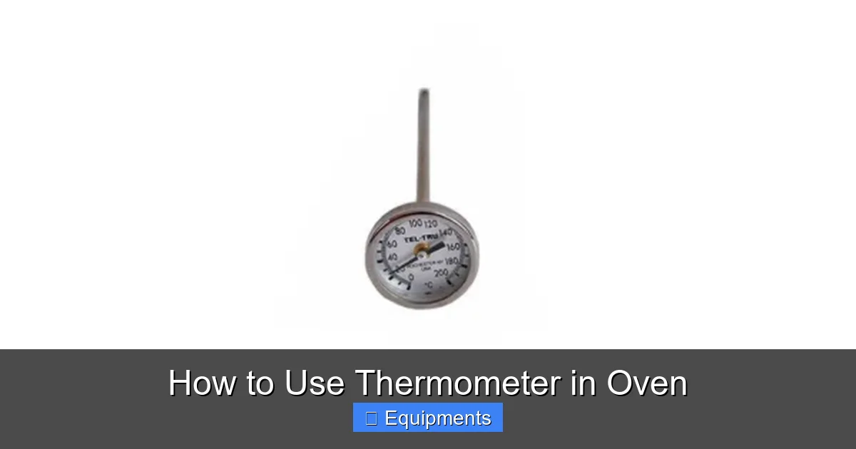 How to Use Thermometer in Oven