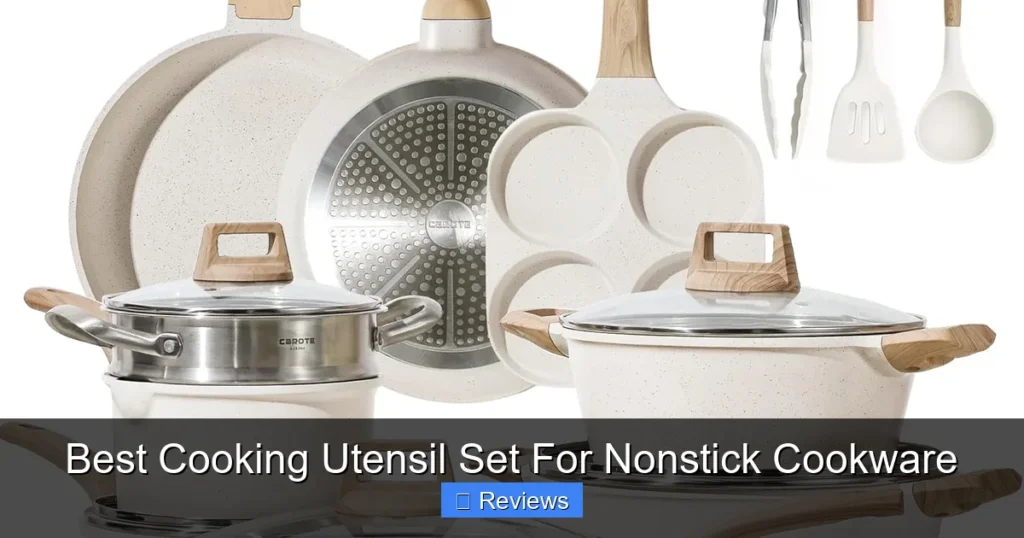 Best Cooking Utensil Set For Nonstick Cookware