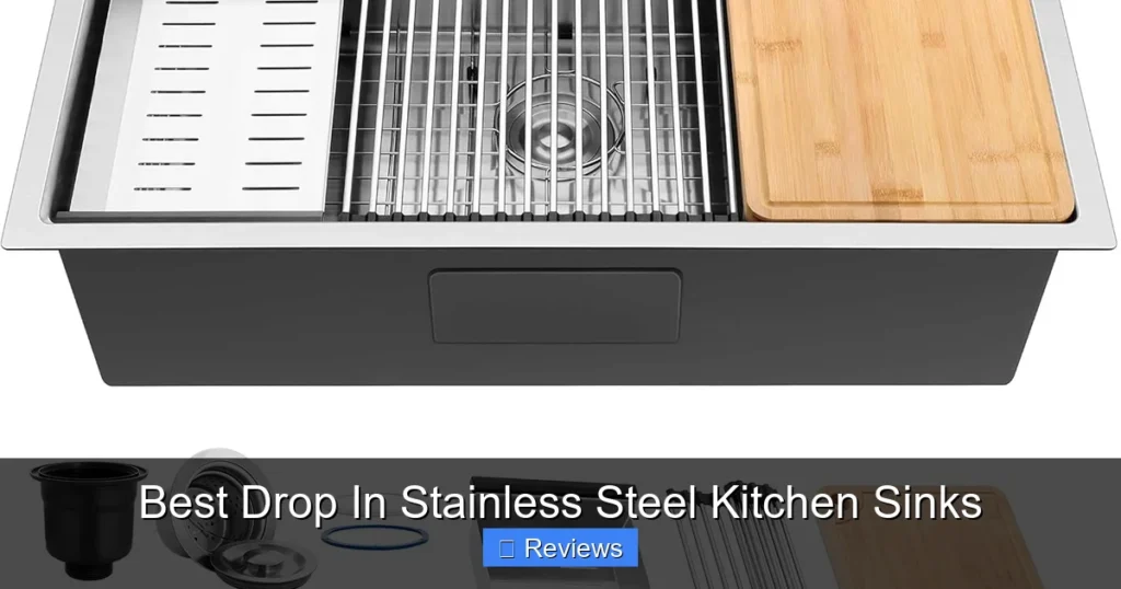 Best Drop In Stainless Steel Kitchen Sinks