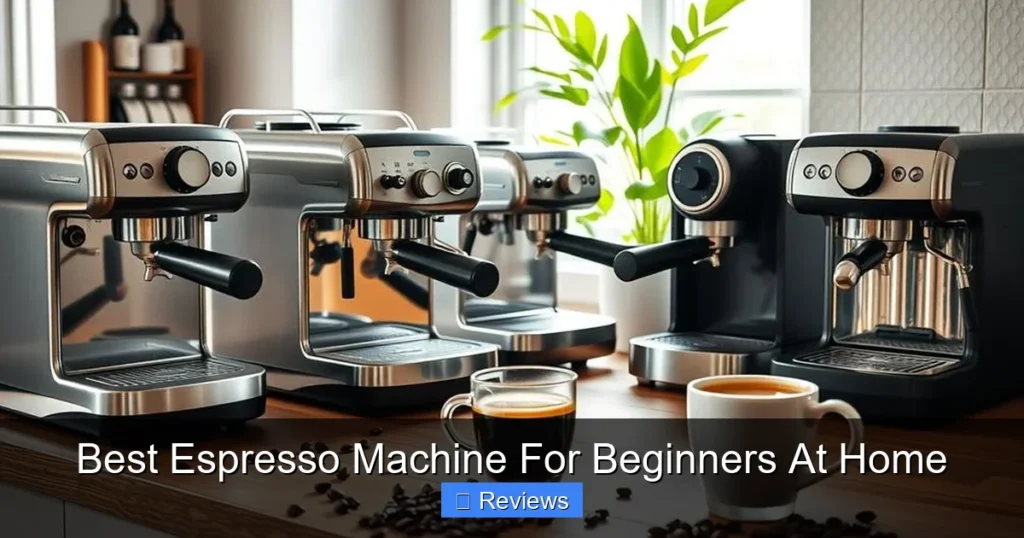 Best Espresso Machine For Beginners At Home