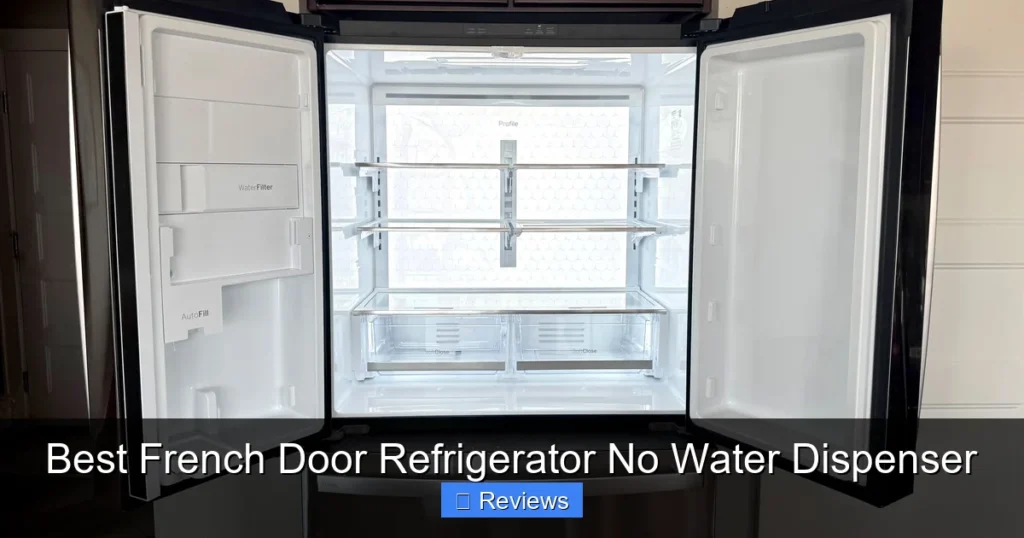 Best French Door Refrigerator No Water Dispenser