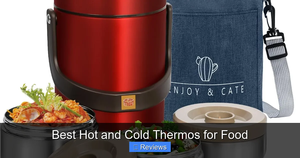 Best Hot and Cold Thermos for Food