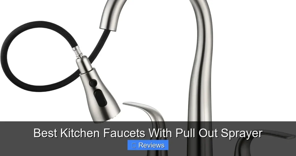 Best Kitchen Faucets With Pull Out Sprayer