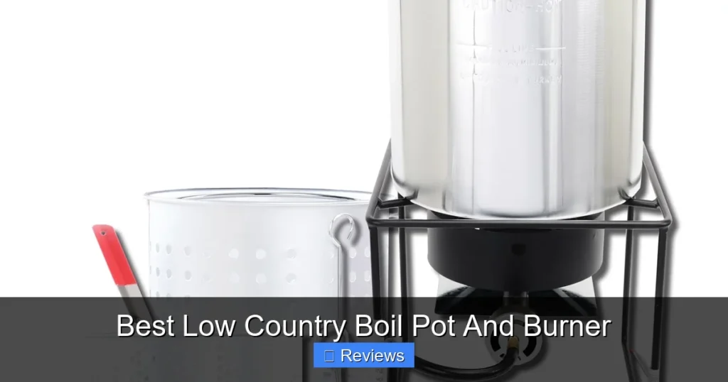 Best Low Country Boil Pot And Burner