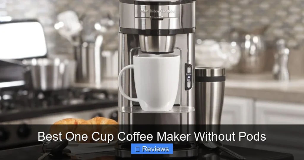 Best One Cup Coffee Maker Without Pods