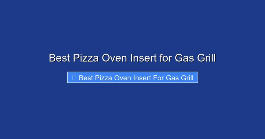 Best Pizza Oven Insert for Gas Grill