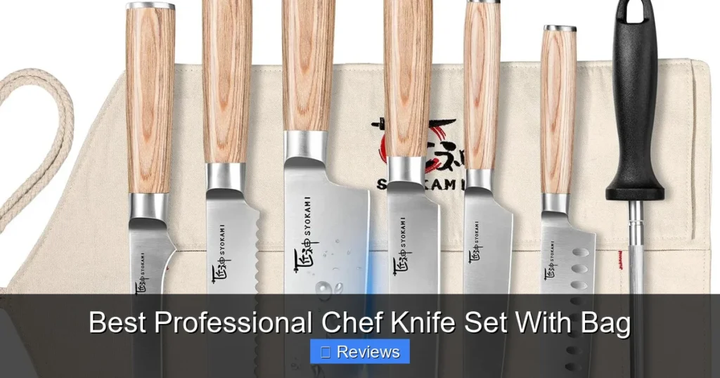 Best Professional Chef Knife Set With Bag
