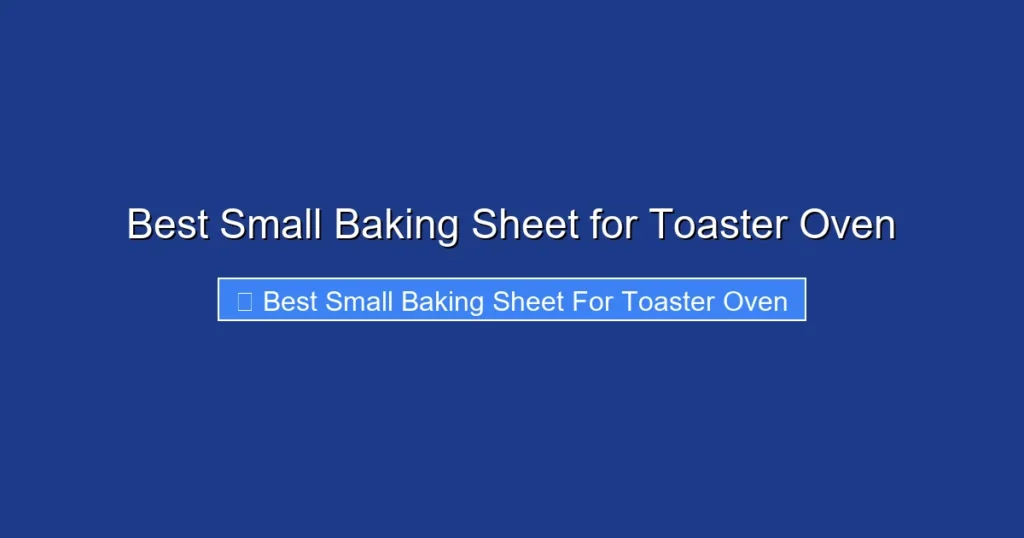 Best Small Baking Sheet for Toaster Oven