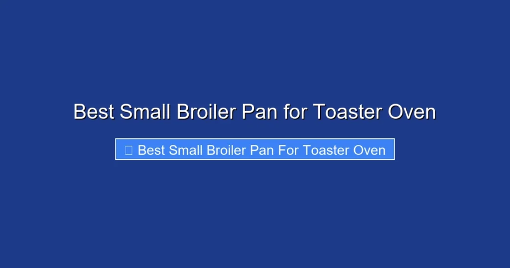 Best Small Broiler Pan for Toaster Oven