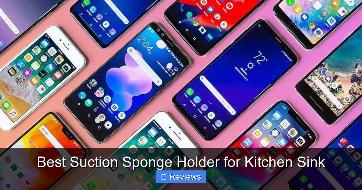 Best Suction Sponge Holder for Kitchen Sink