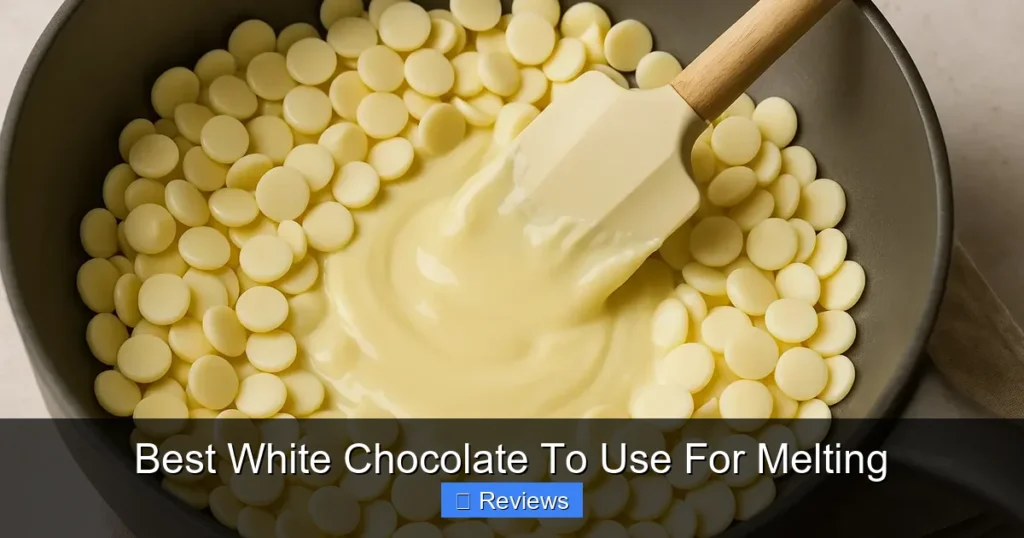 Best White Chocolate To Use For Melting