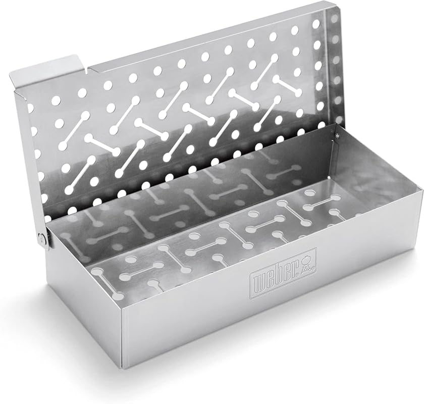 Weber Premium Universal Stainless Steel Smoker Box – Infuse Meats, Veg