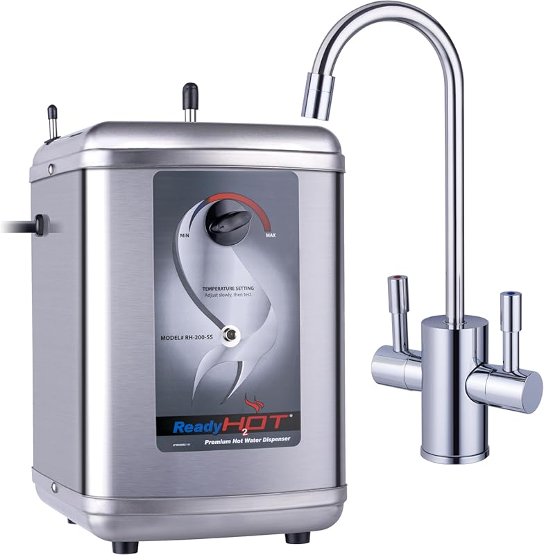Ready Hot 41-RH-200-F560-CH Instant Hot Water Dispenser with Dual Lever Faucet