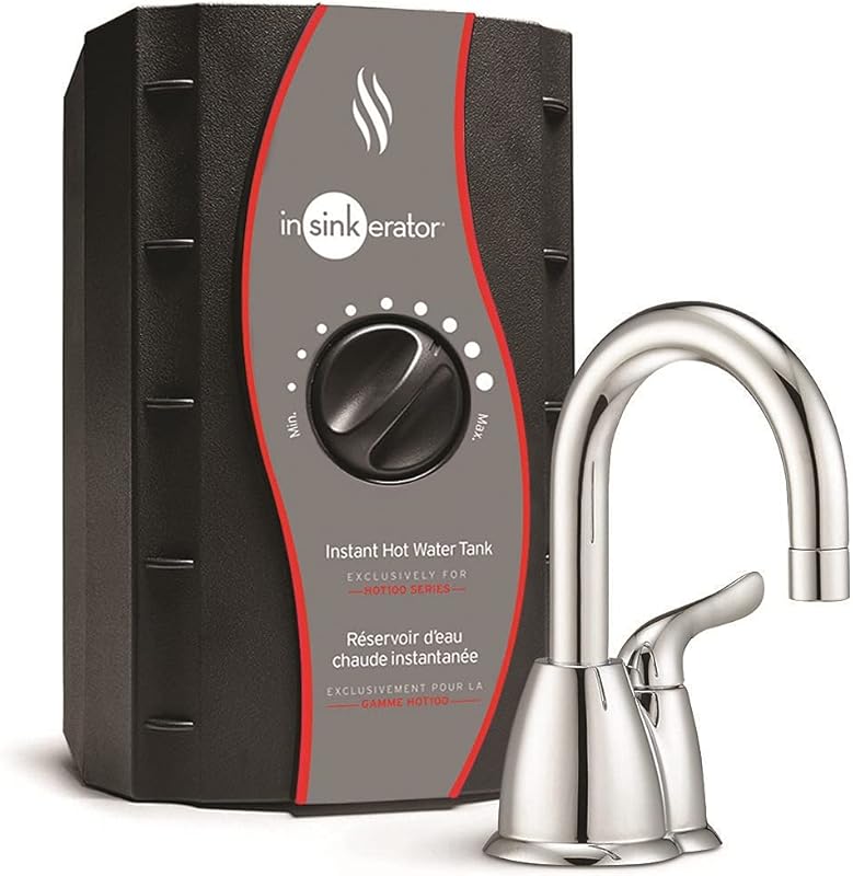 InSinkErator HOT150 Instant Hot Water Dispenser System with Chrome Faucet