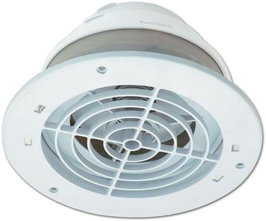 Dundas Jafine SEVZW Soffit Exhaust Vent for Bathroom and Kitchen Fan
