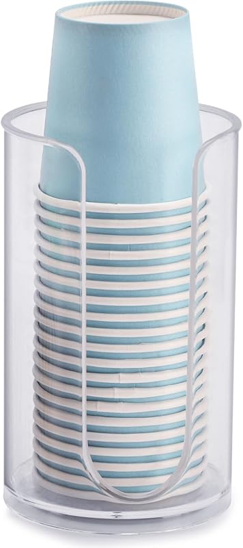 LoveBB Bathroom Cup Dispenser for 3oz-5oz Small Disposable Paper Cups,