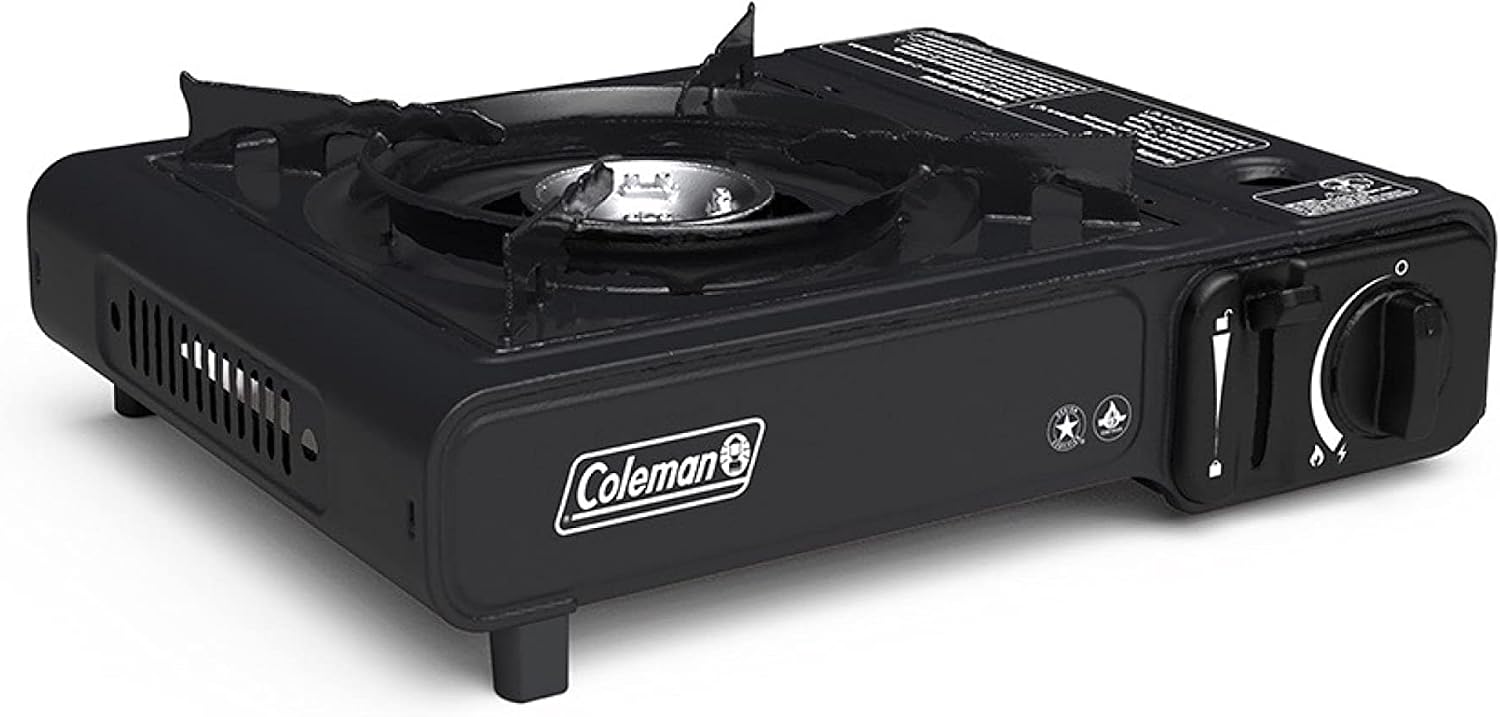 Coleman Classic 1-Burner Butane Stove with InstaStart Ignition and Car