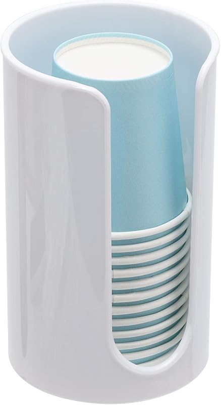 LoveBB Plastic Paper Cup Holder, Small Disposable Cup Dispenser Mouthw