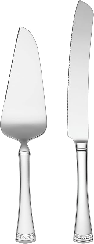 Lenox Silverware Serving Set Portola 2-Piece Dessert Set 18/10 Stainle