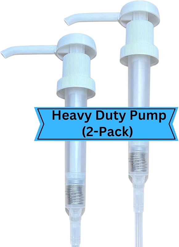 Heavy Duty Gallon Jug Pump Dispenser 1oz Leak Proof for Shampoo Laundr