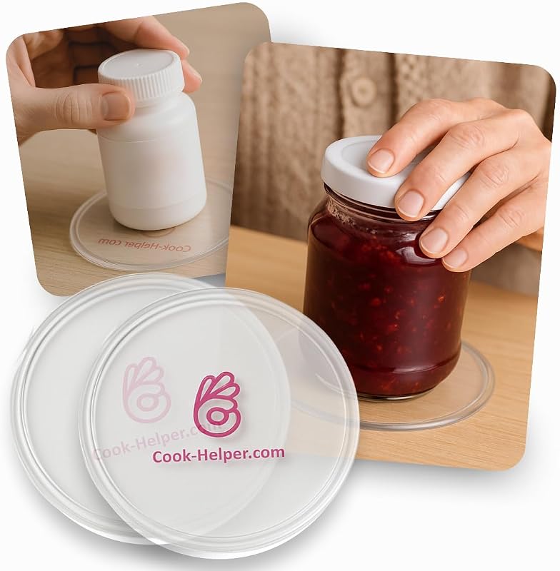 One-Handed Adaptive Gadget to Secure Items, Open Jars and Bottles, Mix