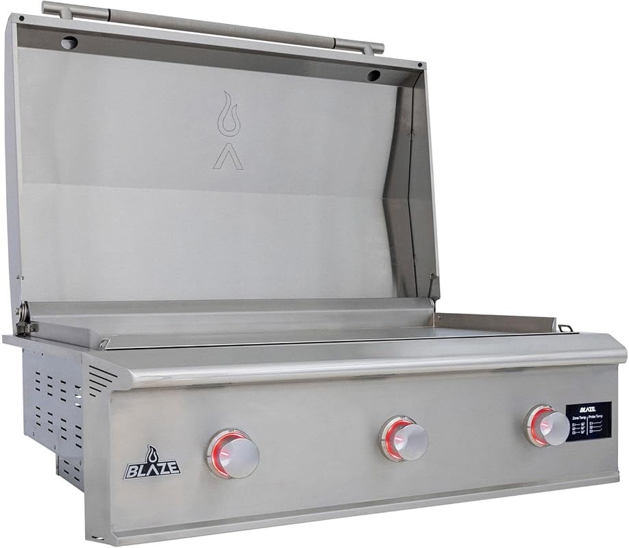 Blaze LTE PRO 40-Inch Built-In Propane Gas Griddle with Digital Screen