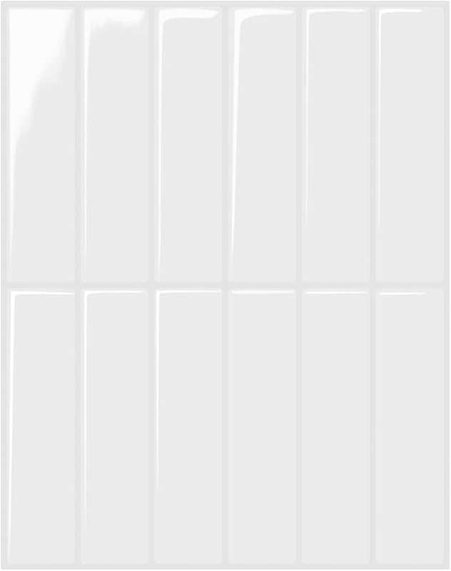 Peel and Stick 3D Backsplash Tiles, Self-Adhesive Waterproof Wall Pane
