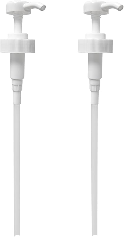 2 Pack Hand Pump Dispenser for 1 Gallon Jugs with 38/400 Closure Fits