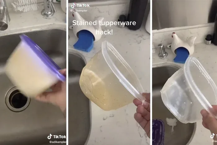 How to Fix Stained Tupperware Containers