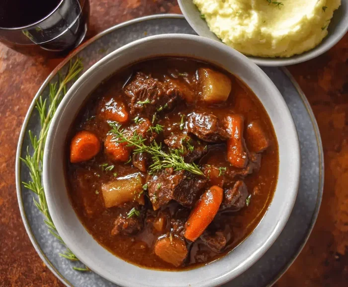 Beef Stew with Red Wine