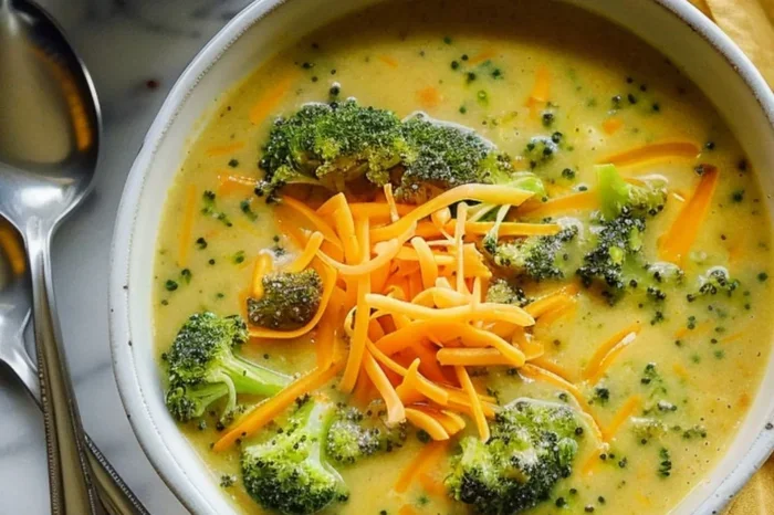 30 Minute Broccoli Cheddar Soup