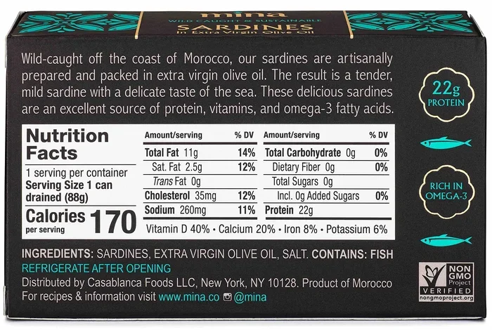 How Much Protein in 1 Can of Sardines