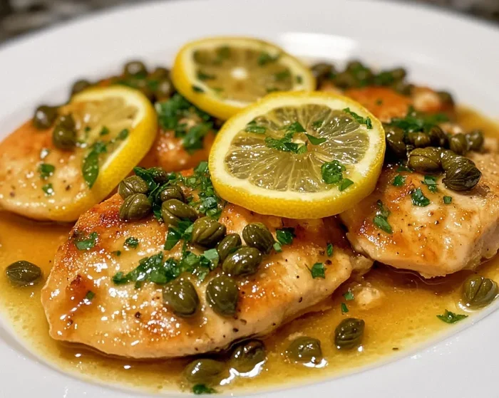 Chicken Piccata with Capers