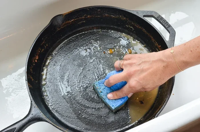 Cast Iron Skillet Cleaning Instructions