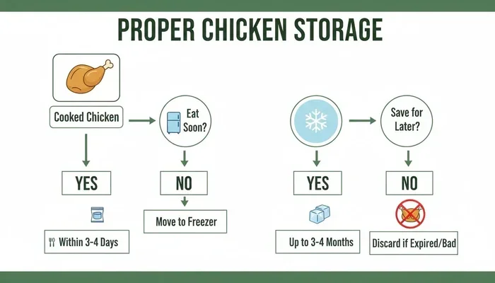 How Long Does Cooked Chicken Last in Fridge