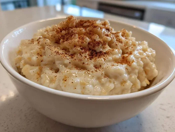 Rice Pudding with Leftover Rice