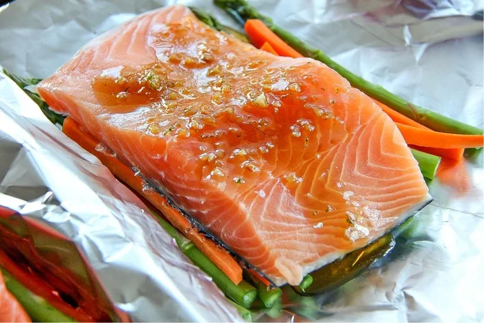 Dijon Mustard Sauce for Packet Salmon