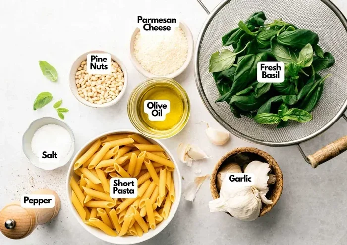 Pesto Pasta Ingrediant