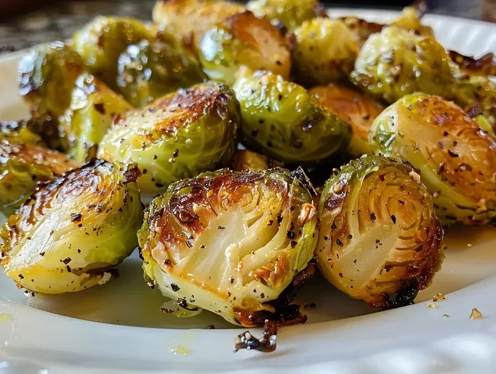Time and Temp Rossted Brusserl Sprouts
